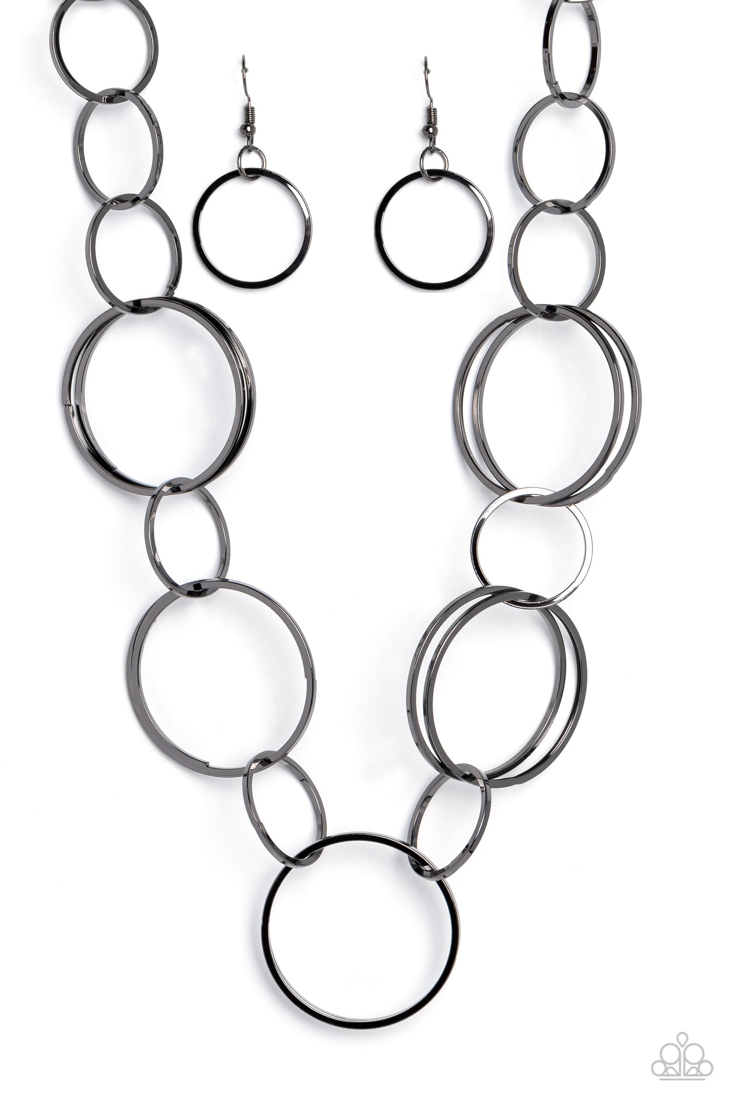 Shimmering Symphony Black Necklace - Jewelry by Bretta