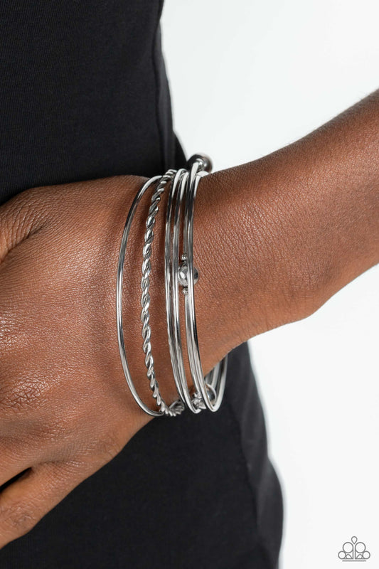 Lost and Found Silver Bracelets - Jewelry by Bretta