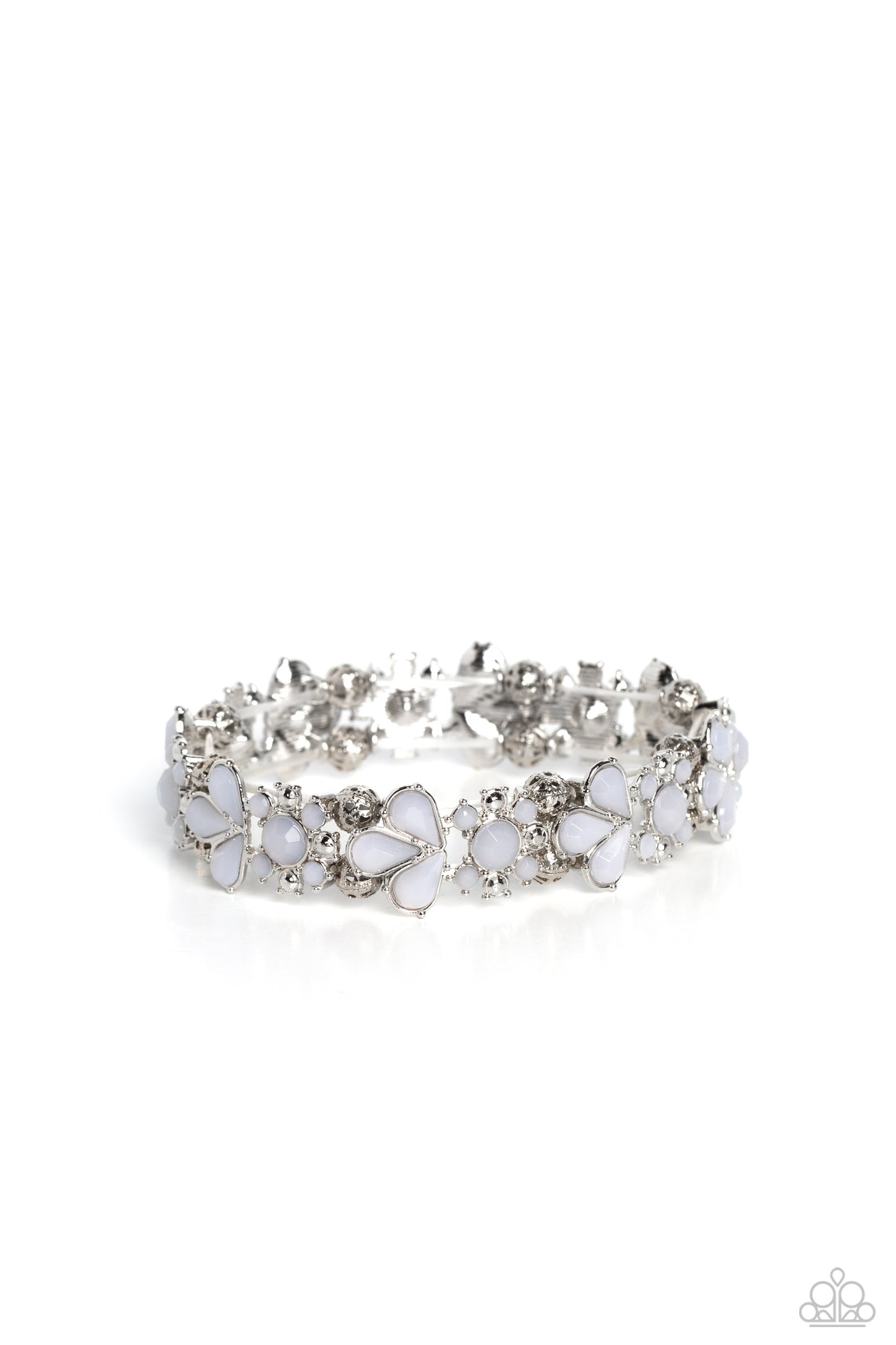 Teasing Torrent White Bracelet - Jewelry by Bretta