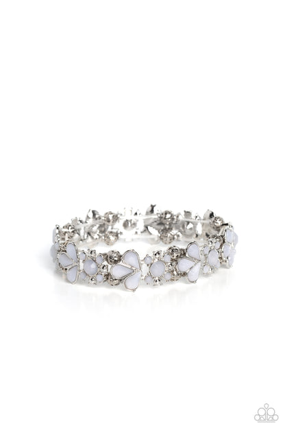 Teasing Torrent White Bracelet - Jewelry by Bretta