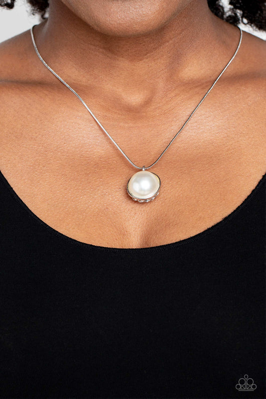 Haute Hybrid White Necklace - Jewelry by Bretta