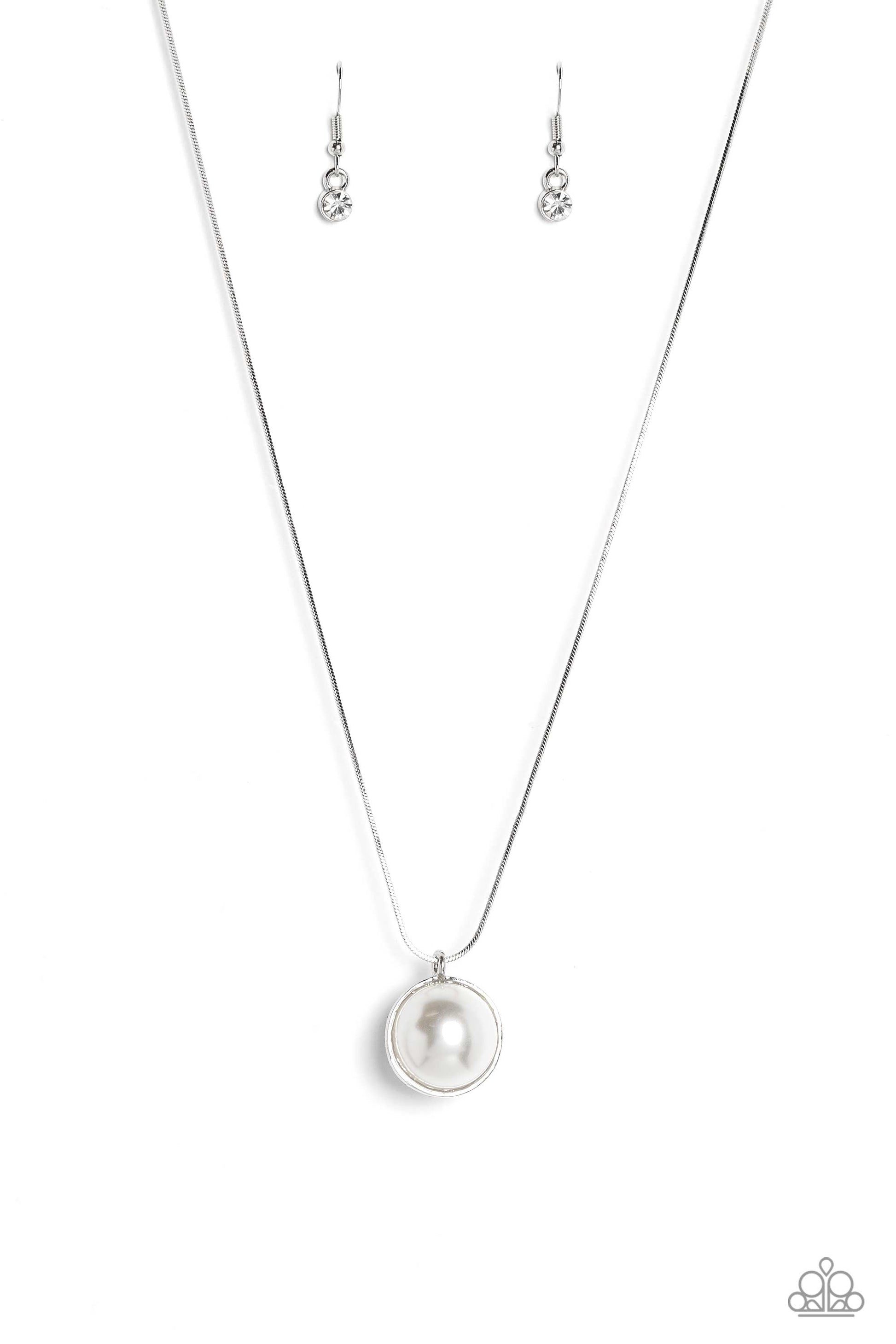 Haute Hybrid White Necklace - Jewelry by Bretta