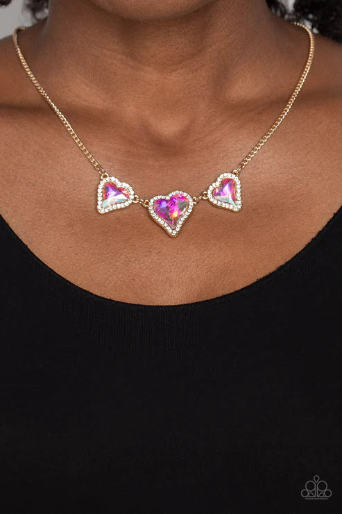 State of the HEART Gold Necklace - Jewelry by Bretta