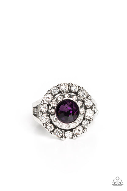 Twinkling Trance Purple Ring -Jewelry by Bretta