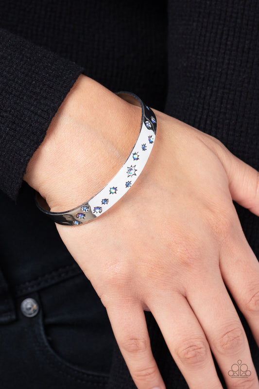 Starburst Shimmer Blue Bracelet - Jewelry by Bretta