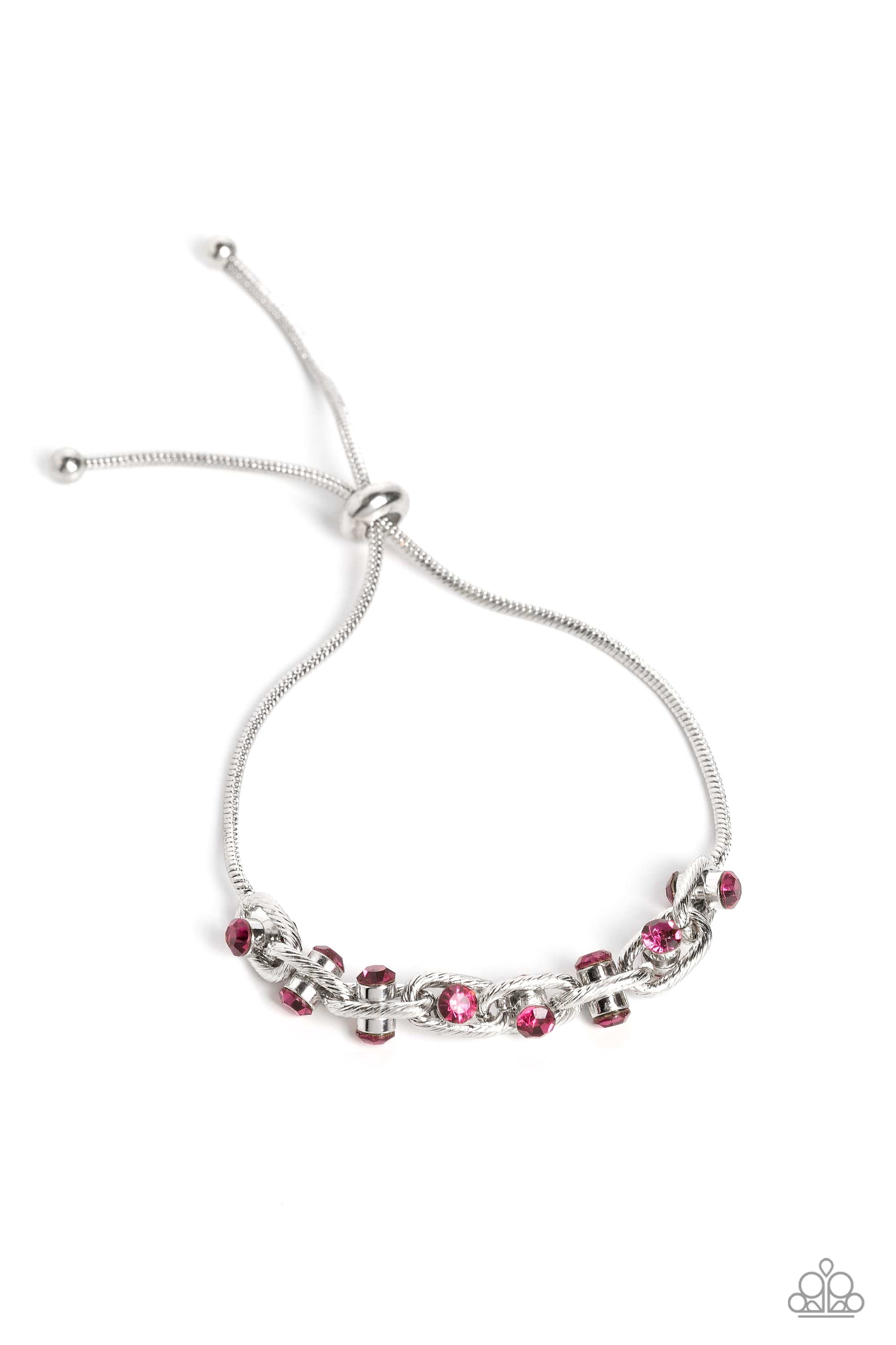 Intertwined Illusion Pink Bracelet - Jewelry by Bretta