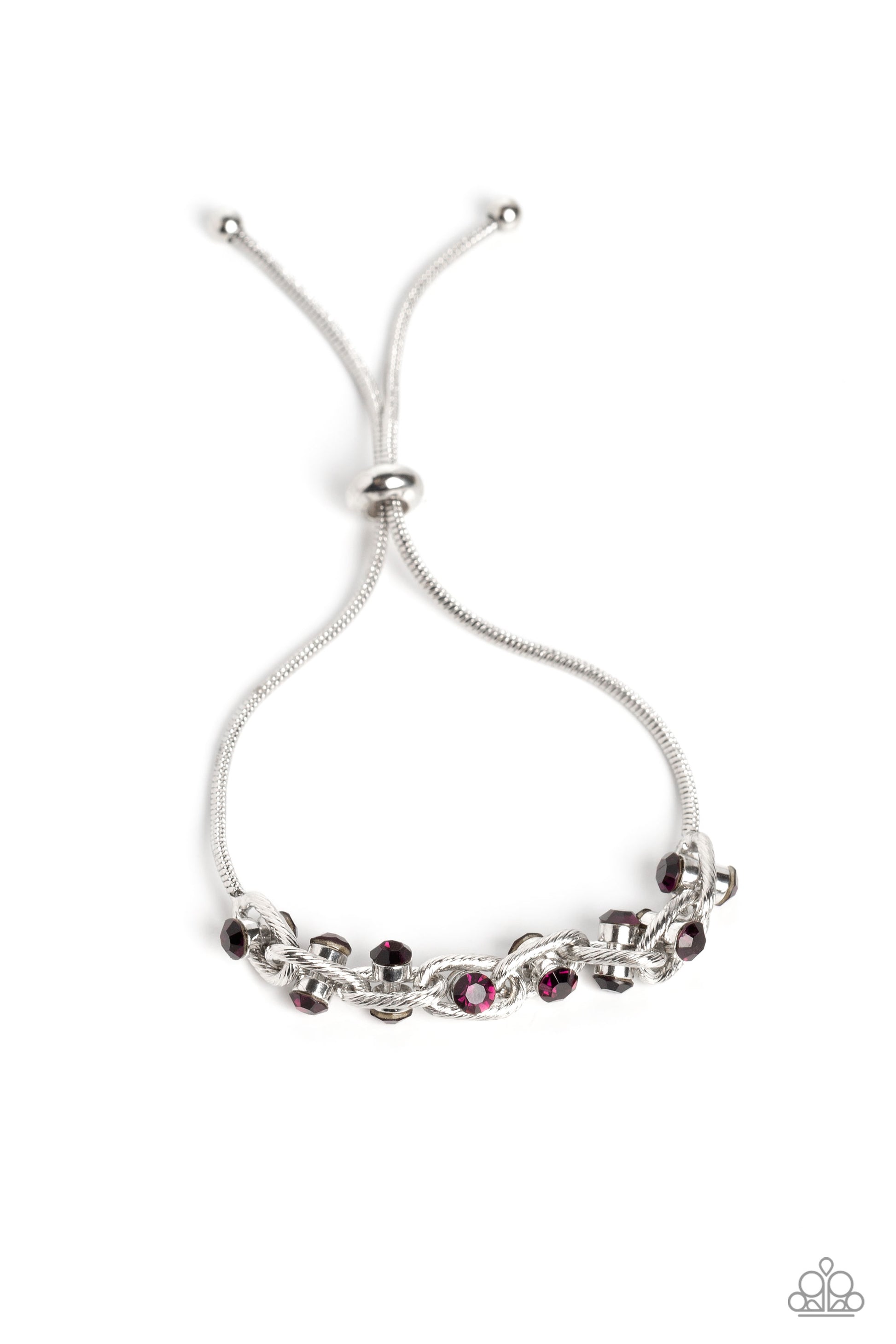 Intertwined Illusion Purple Bracelet - Jewelry by Bretta
