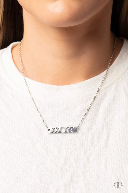 LUNAR or Later Silver Necklace - Jewelry by Bretta