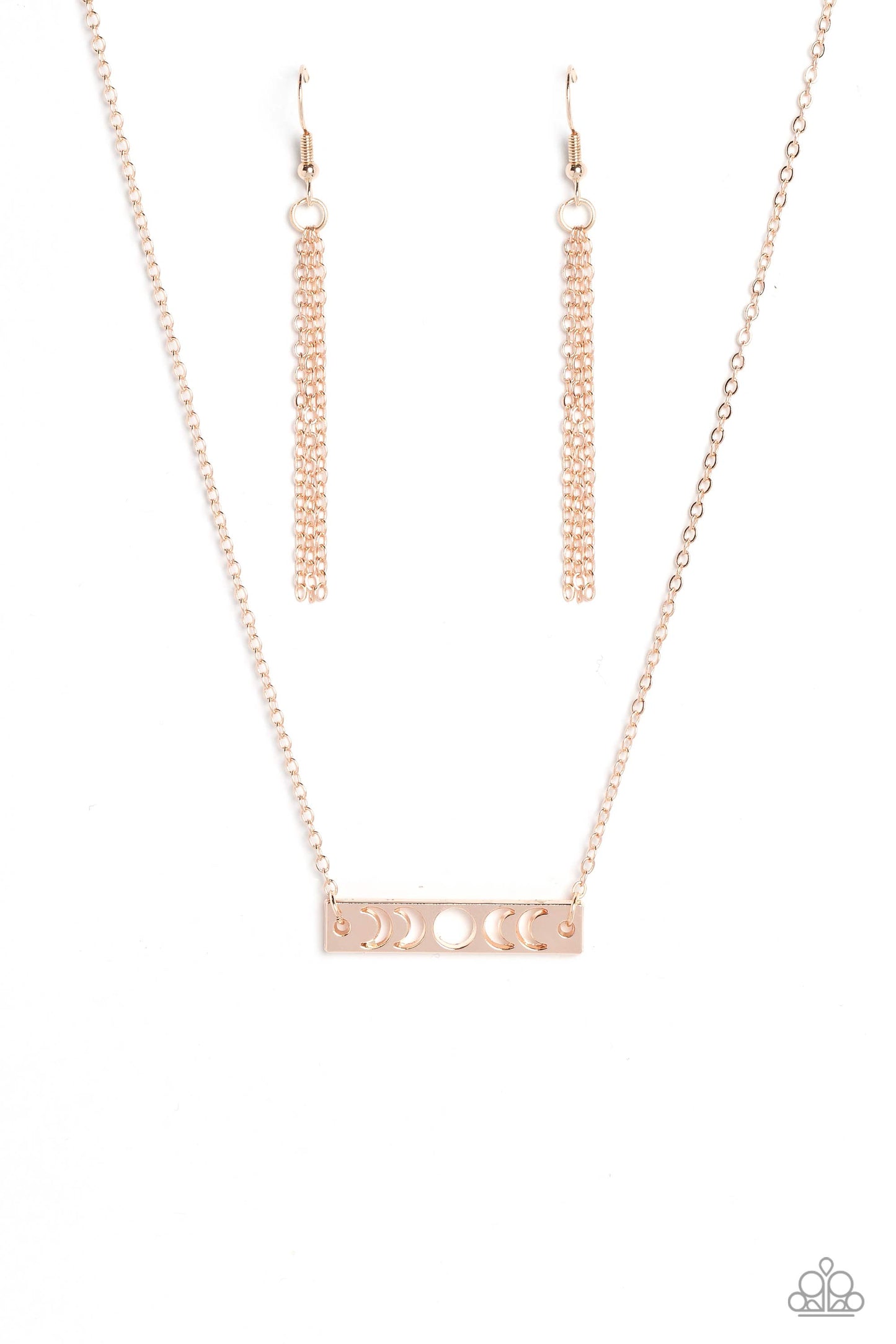 LUNAR or Later Rose Gold Necklace - Jewelry by Bretta