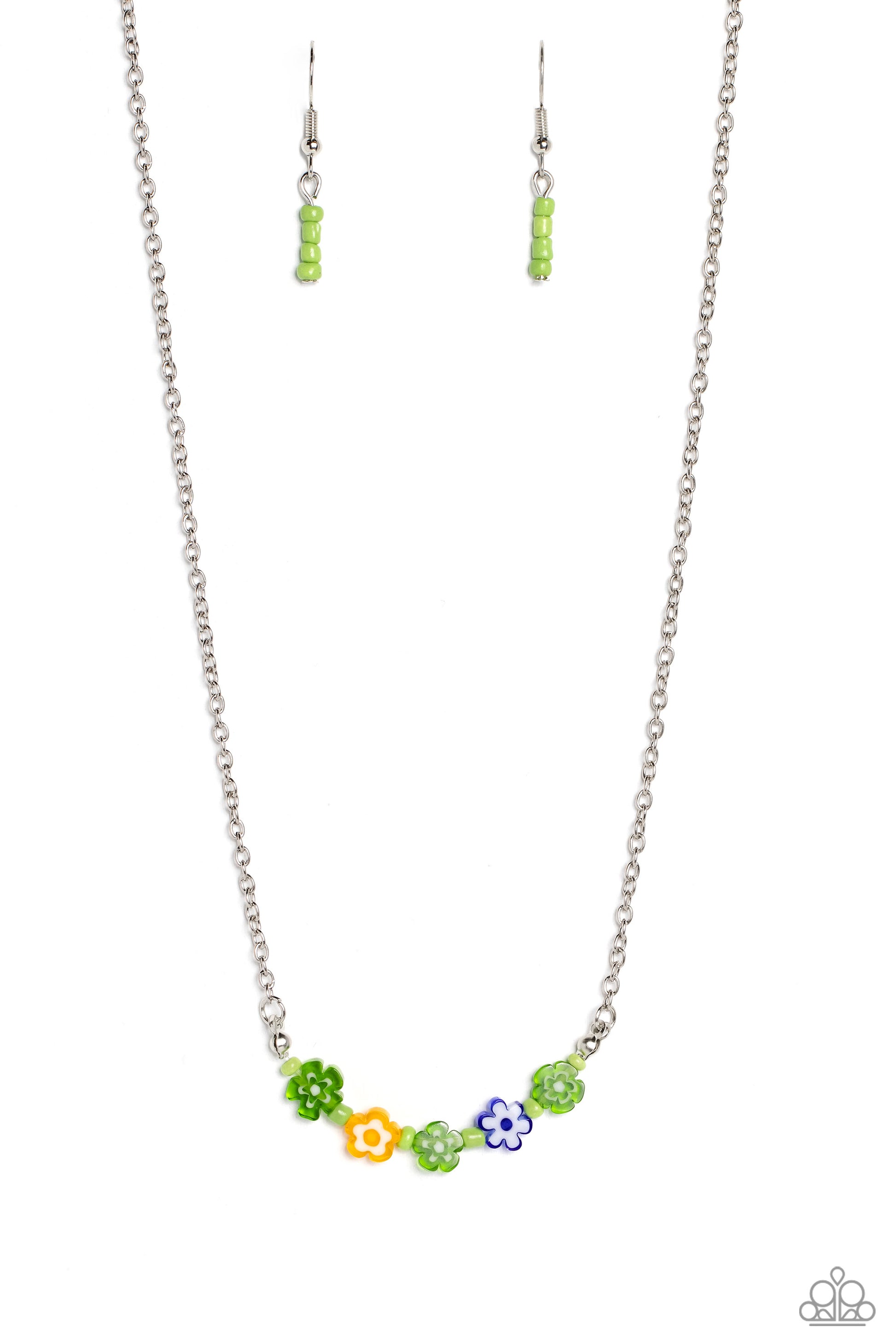 BOUQUET We Go Green Necklace - Jewelry by Bretta