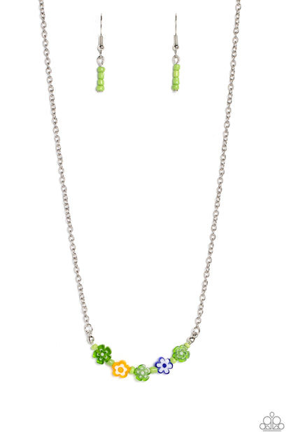 BOUQUET We Go Green Necklace - Jewelry by Bretta