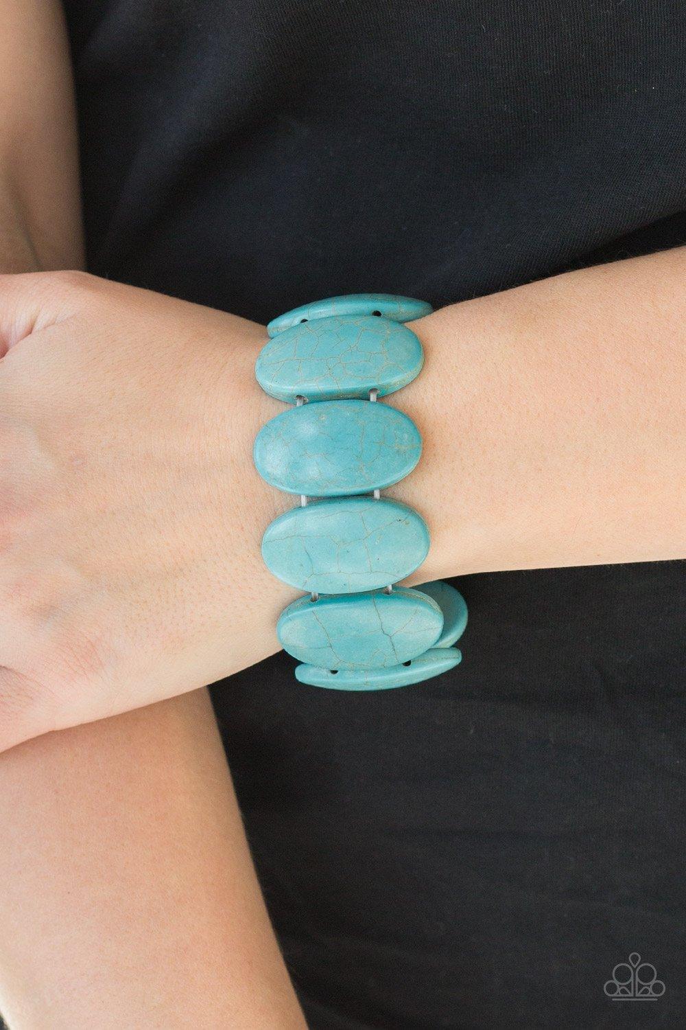 Dramatically Nomadic Blue Bracelet - Jewelry by Bretta