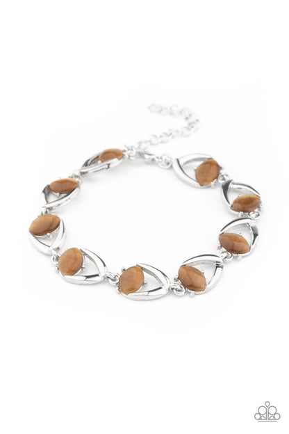 Paparazzi Accessories-Modern Mystic - Brown Bracelet - jewelrybybretta