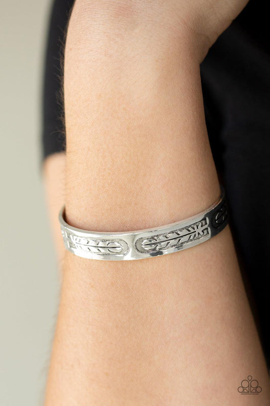 Paparazzi Accessories Roost Radiance - Silver Cuff Bracelet - jewelrybybretta