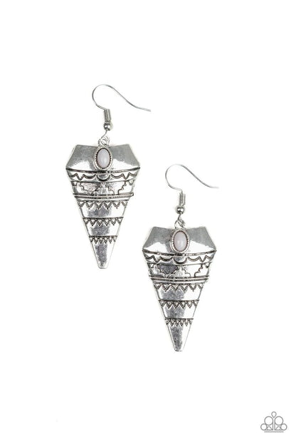 Jurassic Journey Silver Earrings - Jewelry by Bretta