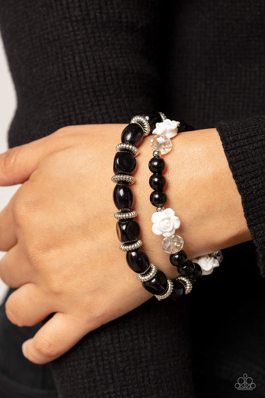 Who ROSE There? Black Bracelets - Jewelry by Bretta