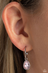 Teardrop Tassel Pink Earrings - Jewelry by Bretta