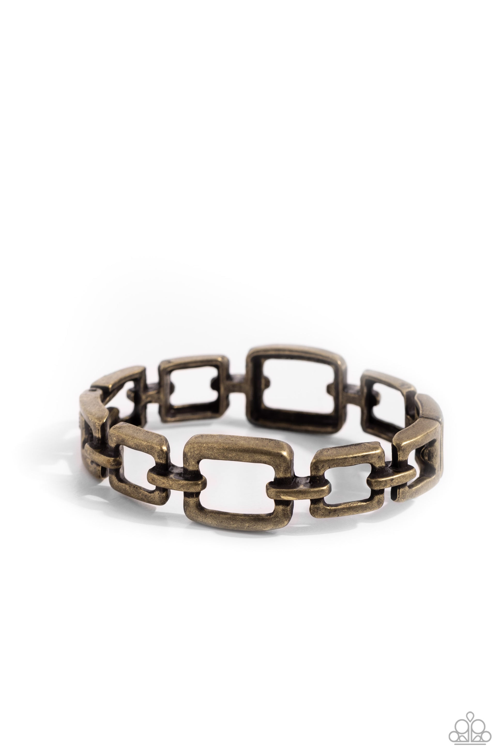Square Inch Brass Bracelet - Jewelry by Bretta