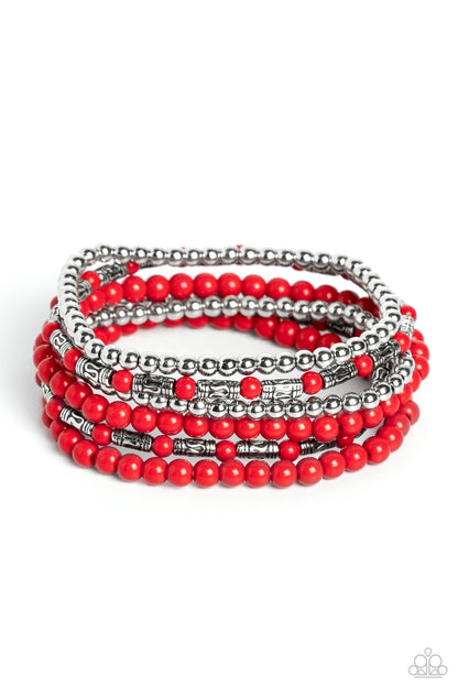 Mythical Magic Red Bracelet - Jewelry by Bretta