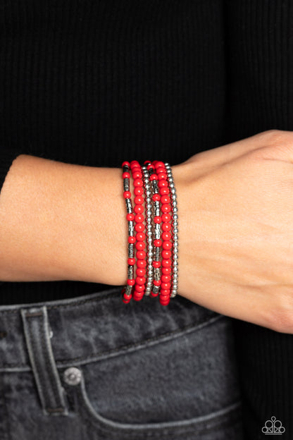 Mythical Magic Red Bracelet - Jewelry by Bretta