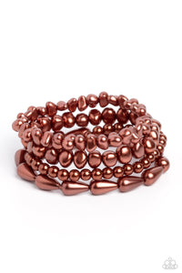 Gossip PEARL Brown Bracelets  - Jewelry by Bretta