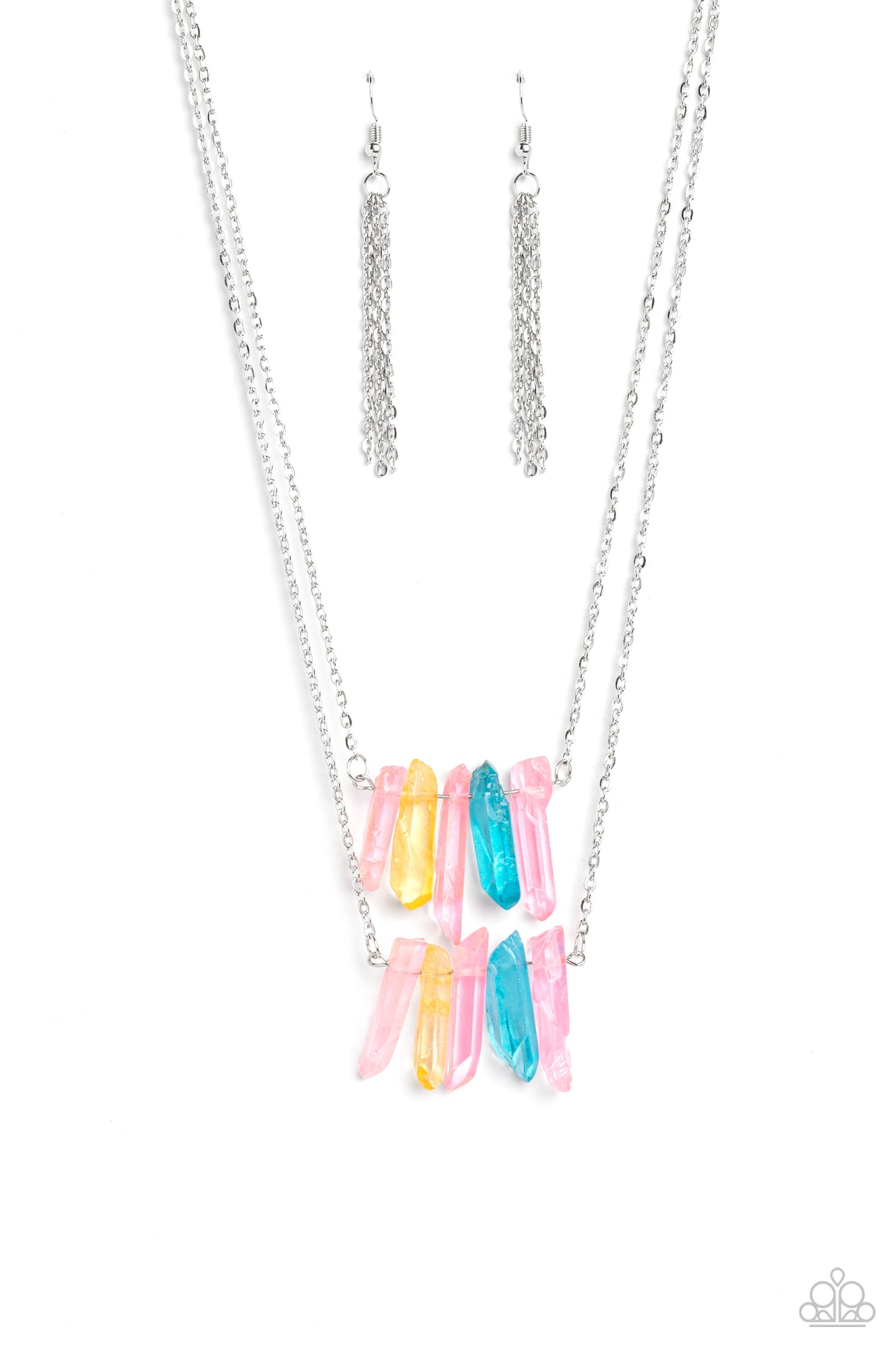 Crystal Catwalk Multi Necklace - Jewelry by Bretta