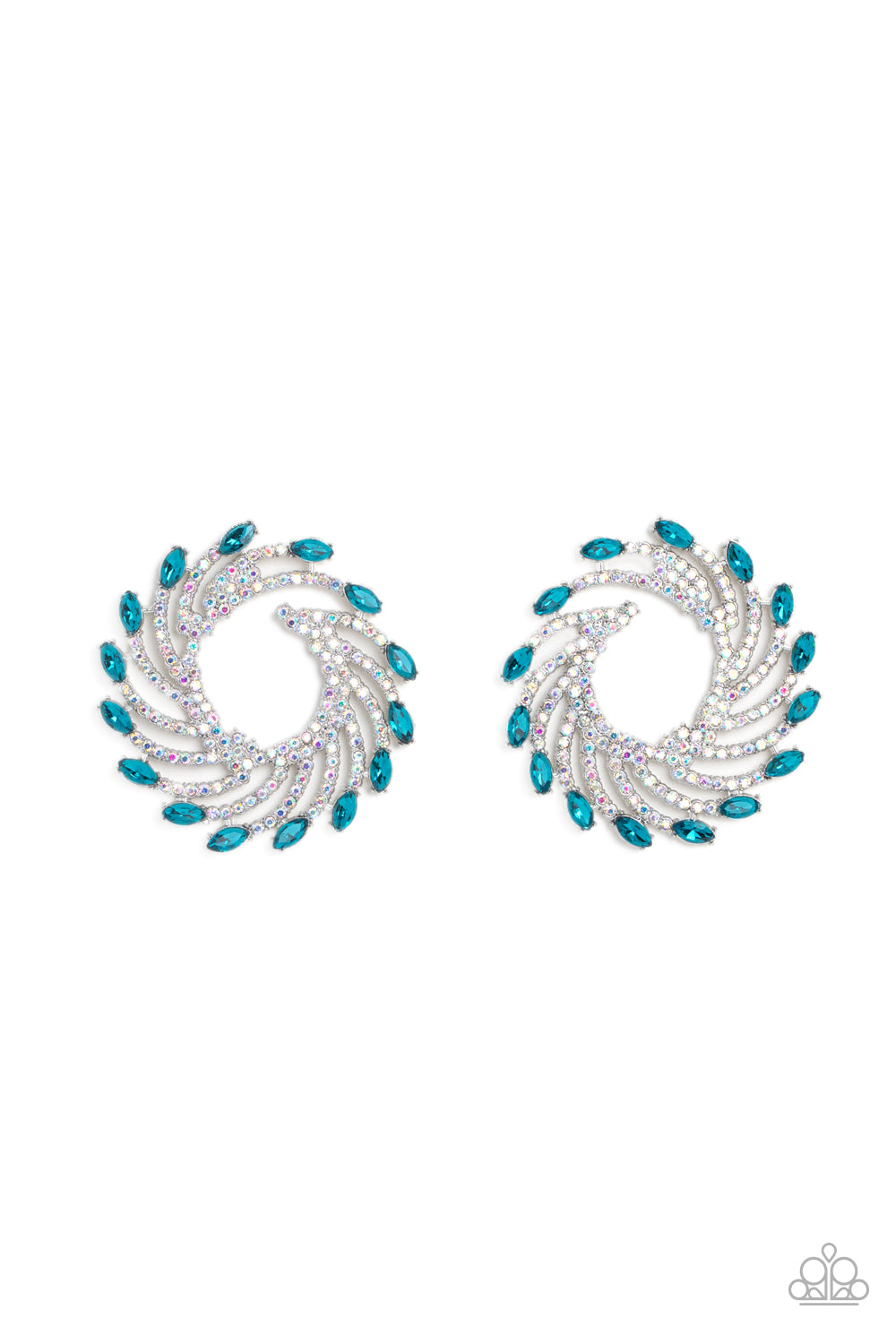 Firework Fanfare Blue Earrings - Jewelry by Bretta