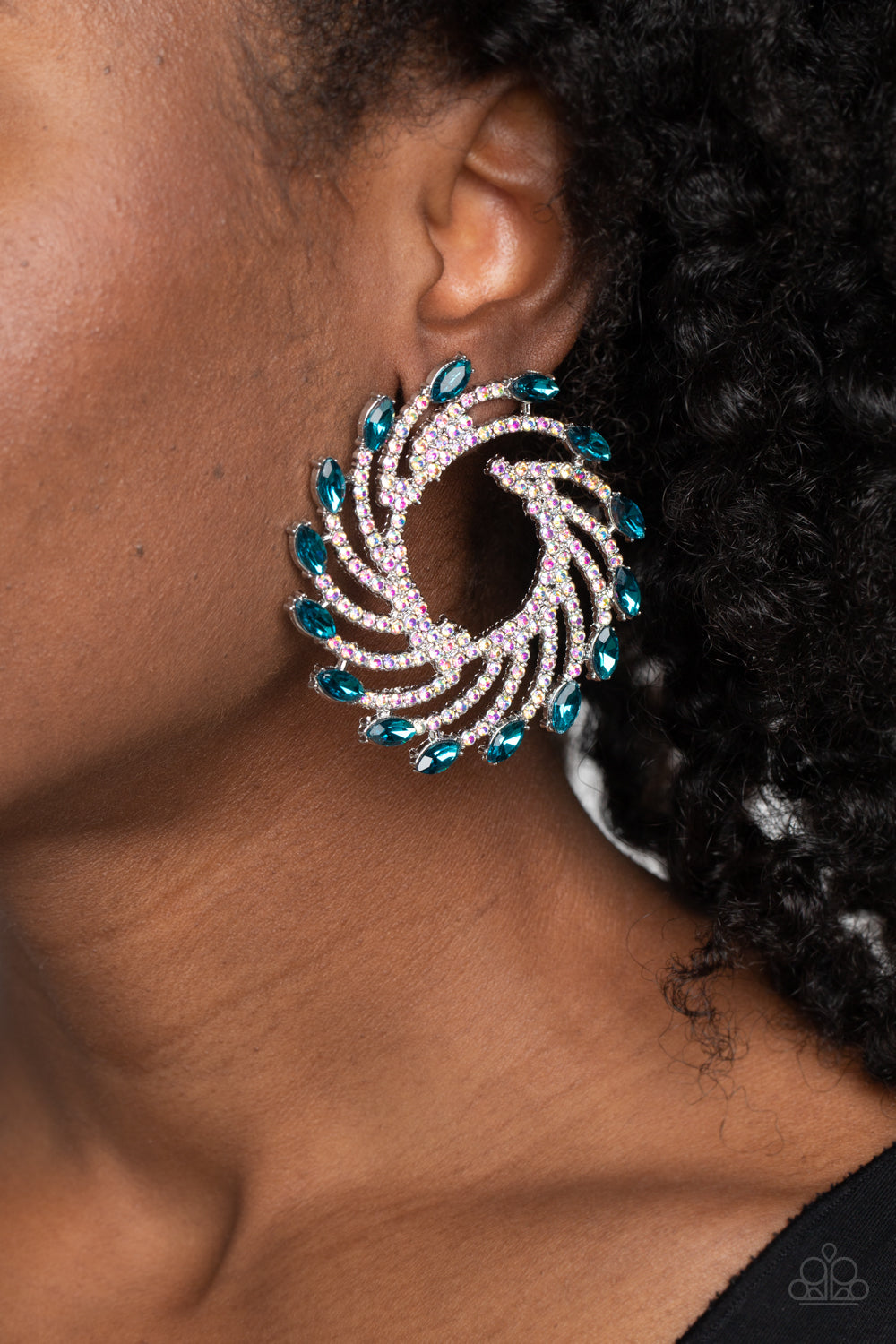 Firework Fanfare Blue Earrings - Jewelry by Bretta