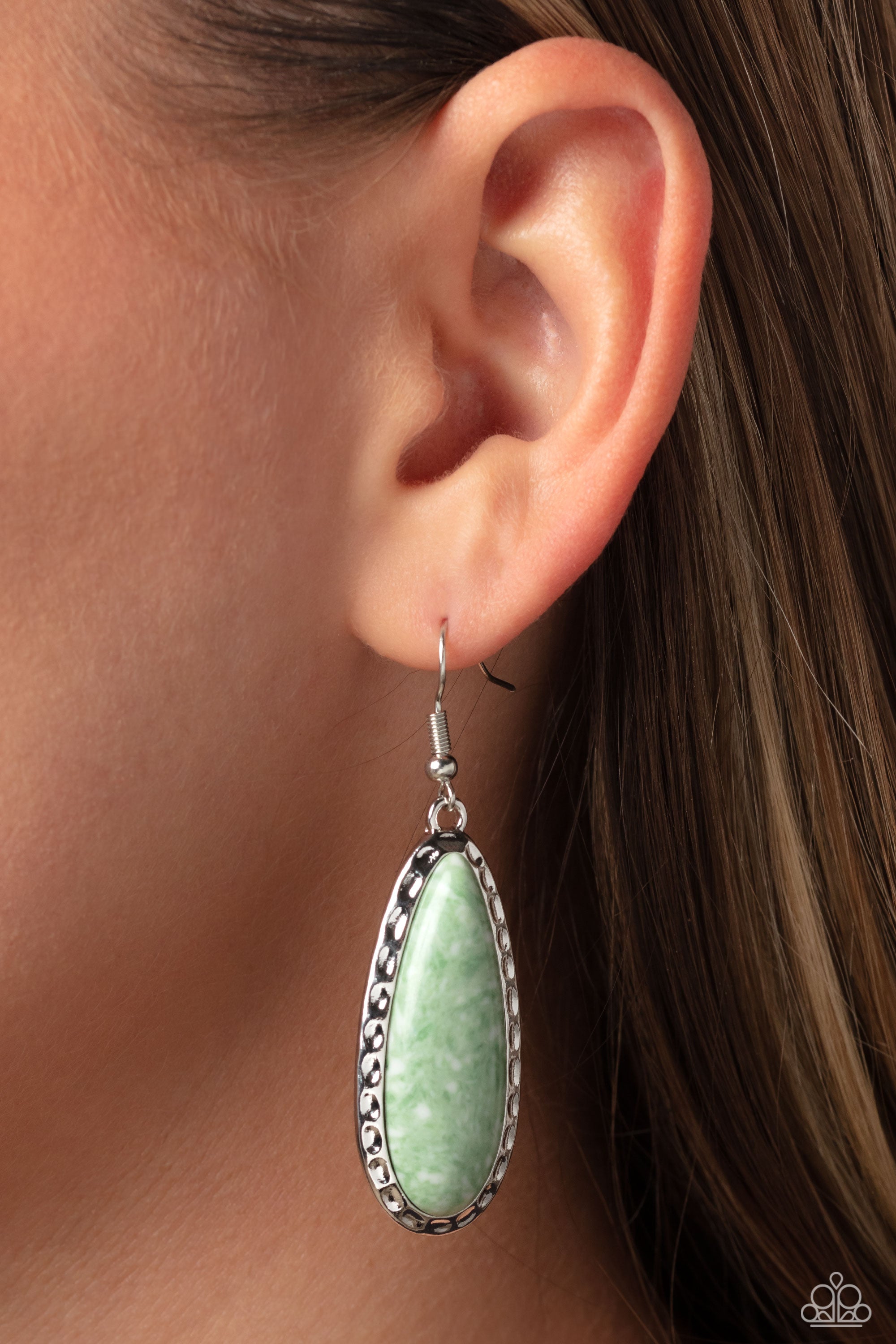 Molten Mogul Green Bracelet - Jewelry by Bretta