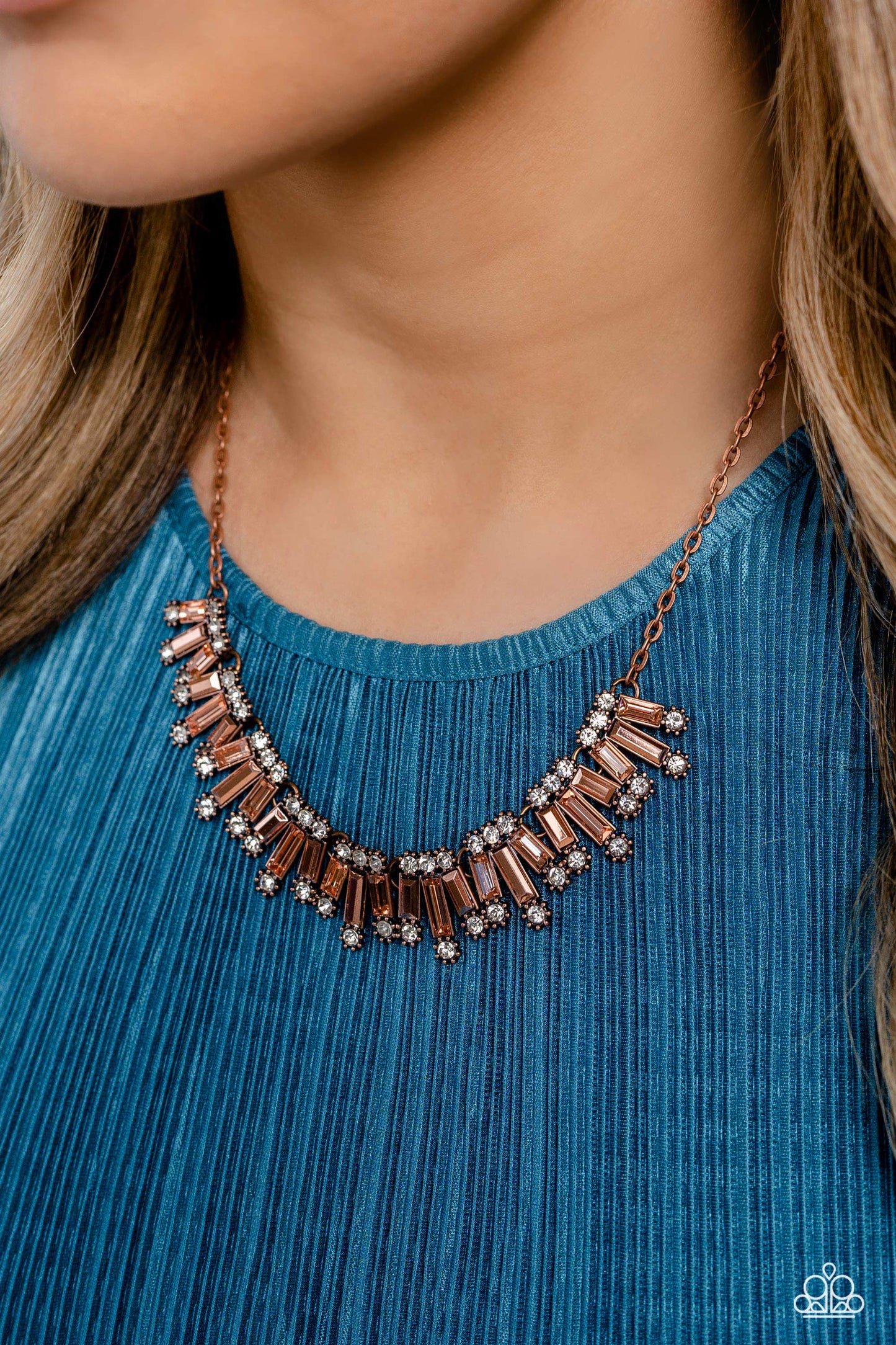 Sunburst Season Copper Necklace - Jewelry b y Bretta