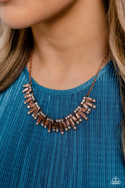 Sunburst Season Copper Necklace - Jewelry b y Bretta