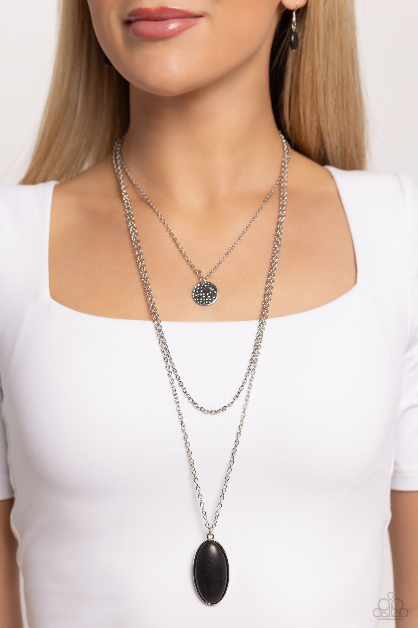 Perennial Phenomena Black Necklace - Jewelry by Bretta