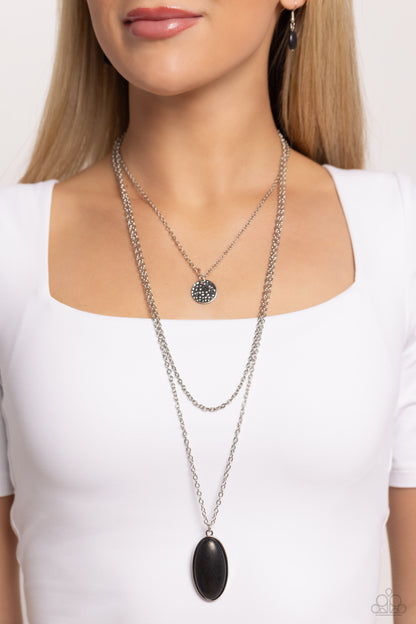 Perennial Phenomena Black Necklace - Jewelry by Bretta
