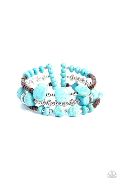 Operation Outdoors Blue Bracelet - Jewelry by Bretta