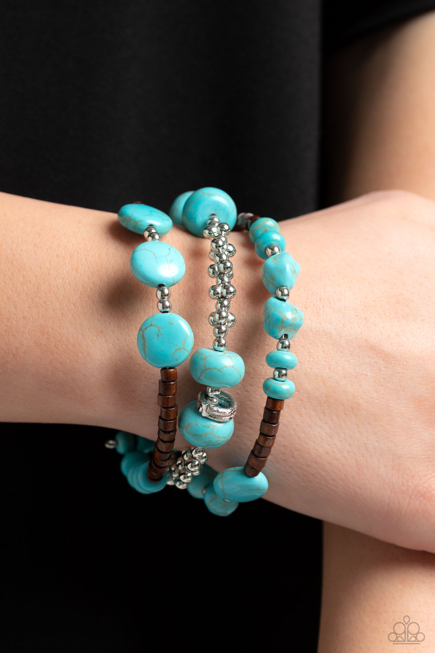 Operation Outdoors Blue Bracelet - Jewelry by Bretta