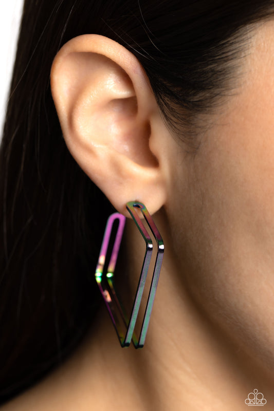 Take SQUARE Multi Hoop Earrings - Jewelry by Bretta