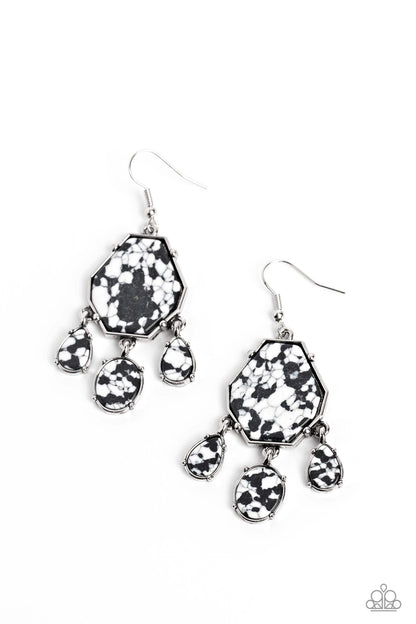 Organic Optimism Black Earrings - Jewelry by Bretta