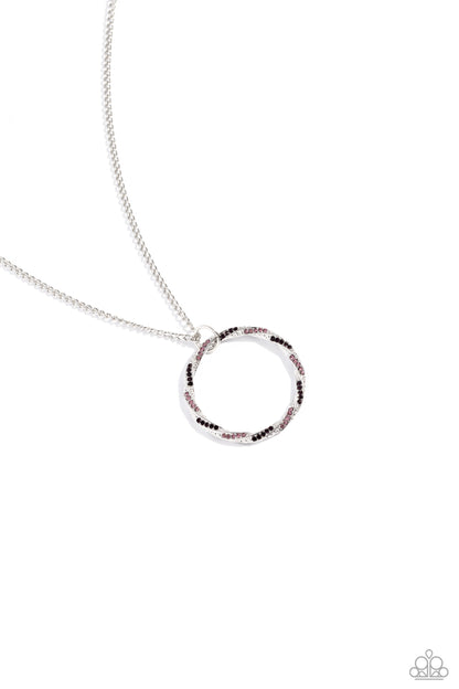 RING It Back Purple Necklace - Jewelry by Bretta