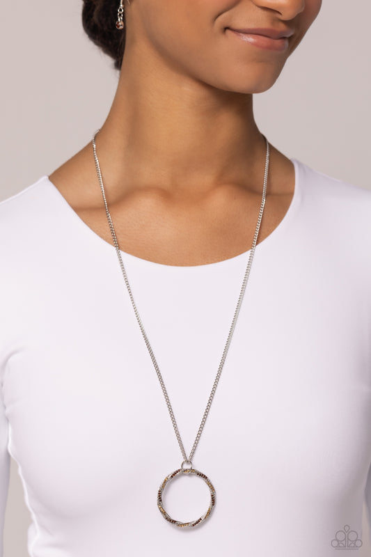 RING It Back Brown Necklace - Jewelry by Bretta