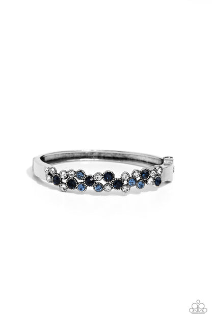 Big City Bling Blue Bracelet - Jewelry by Bretta