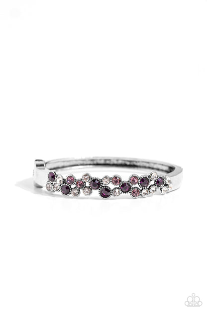 Big City Bling Purple Bracelet  - Jewelry by Bretta
