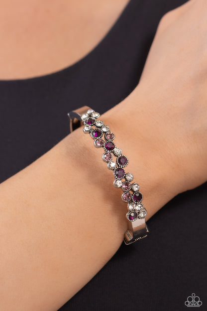 Big City Bling Purple Bracelet  - Jewelry by Bretta