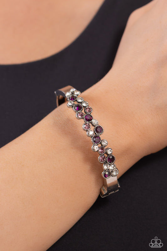 Big City Bling Purple Bracelet  - Jewelry by Bretta