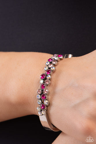 Big City Bling Pink Bracelet - Jewelry by Bretta