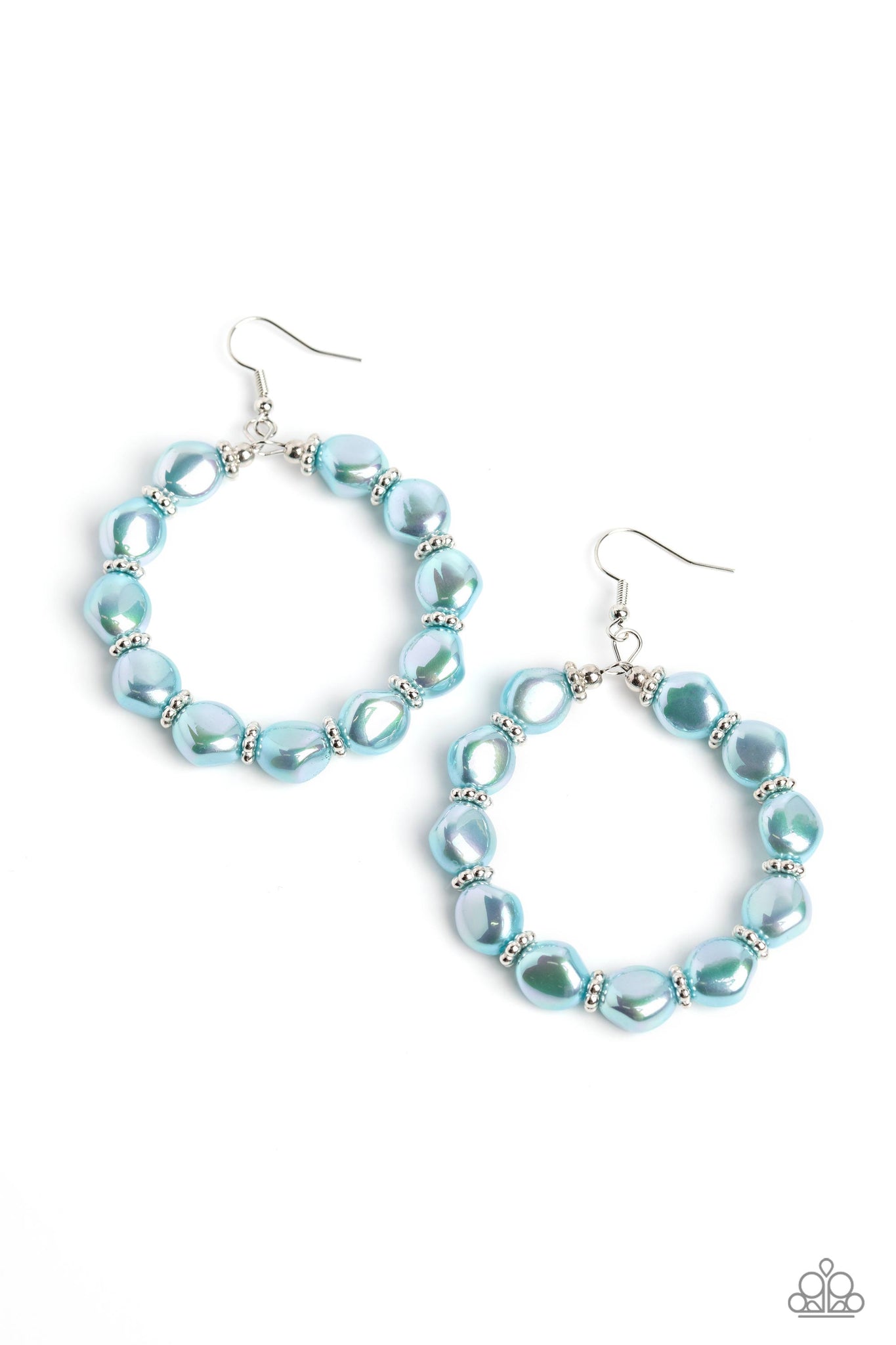 The PEARL Next Door Blue Earrings - Jewelry by Bretta