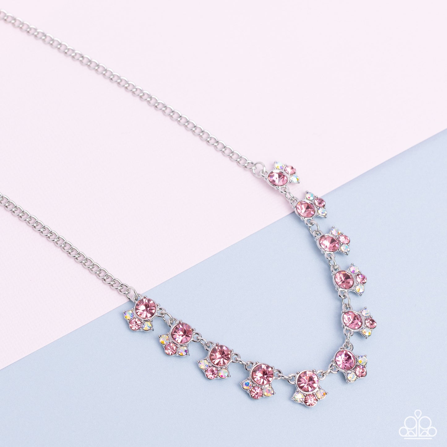 Tabloid Treasure Pink Necklace - Jewelry by Bretta