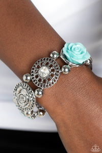 Optimistic Oasis Blue Bracelet - Jewelry by Bretta