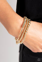 Monochromatic Medley Gold Bracelets - Jewelry by Bretta