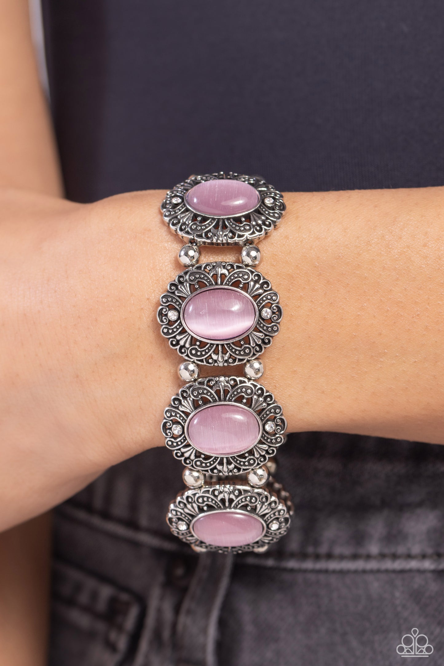 Vintage Vault Pink Bracelet - Jewelry by Bretta