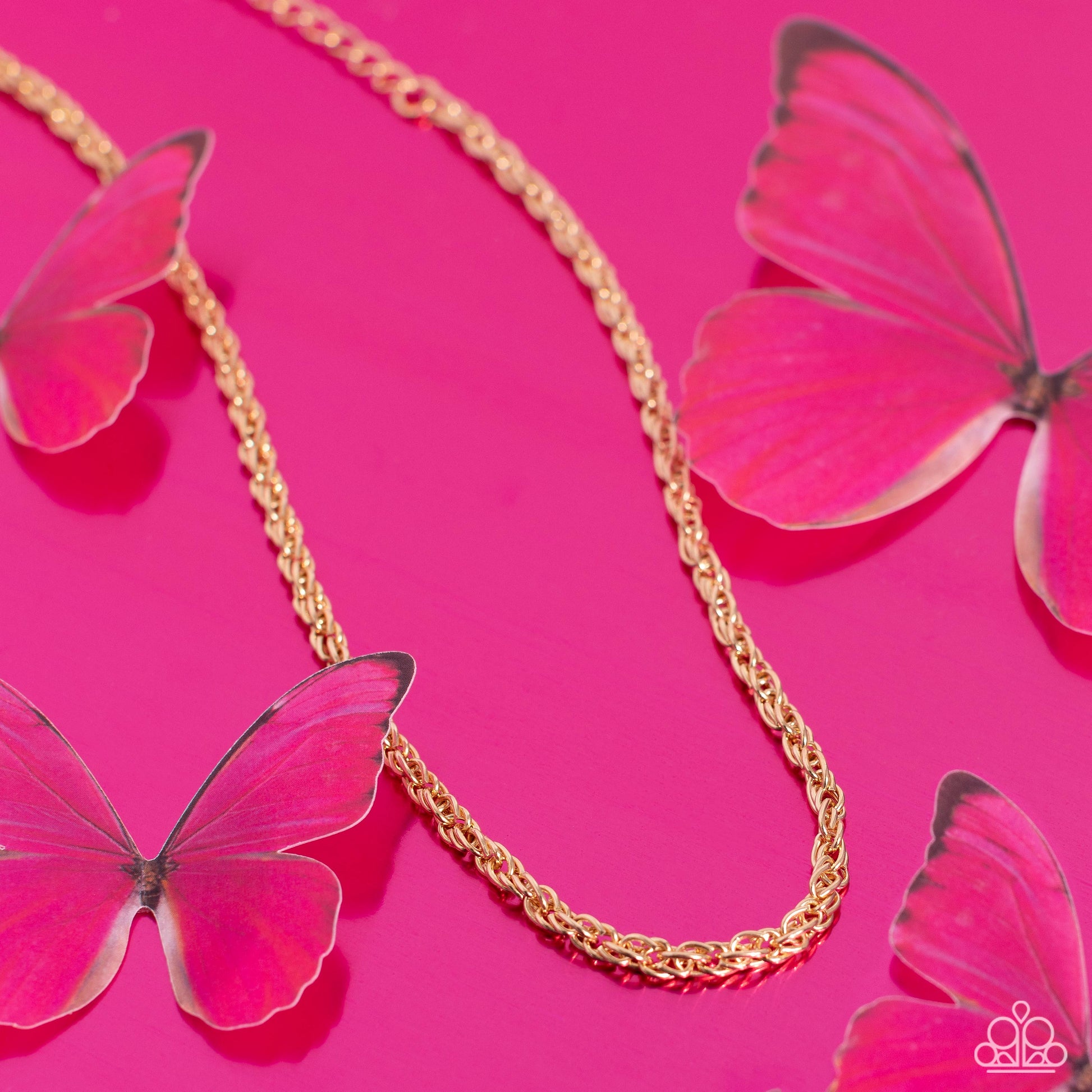 Glimmer of ROPE Gold Necklace - Jewelry by Bretta